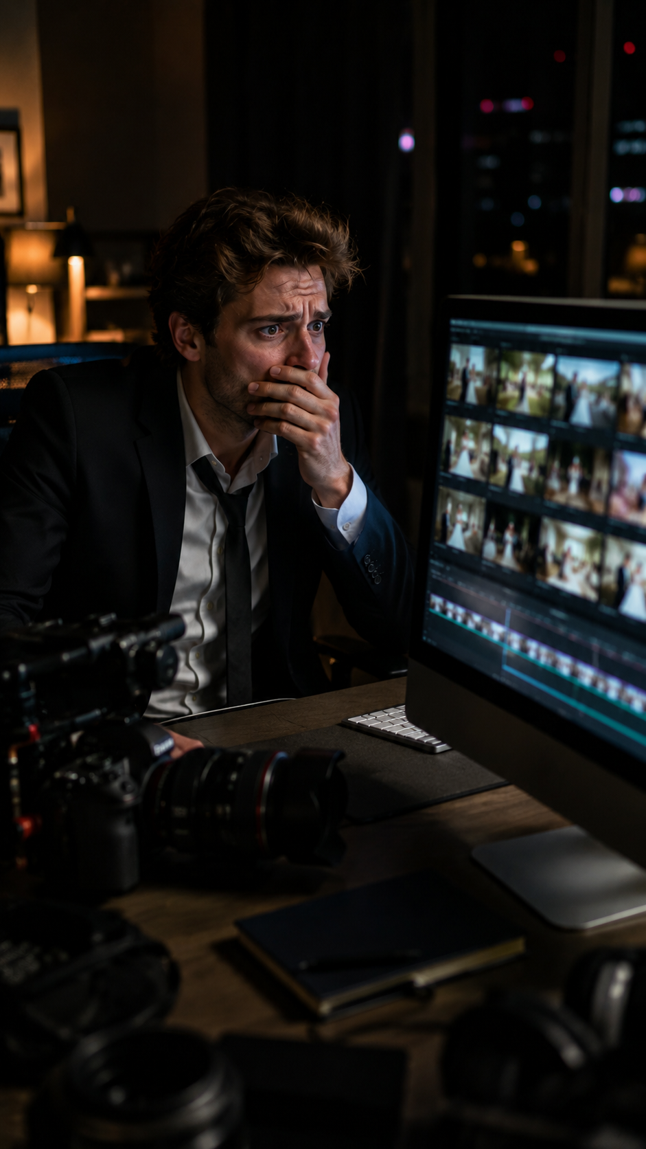 Le vidéaste envoie les mauvais fichiers