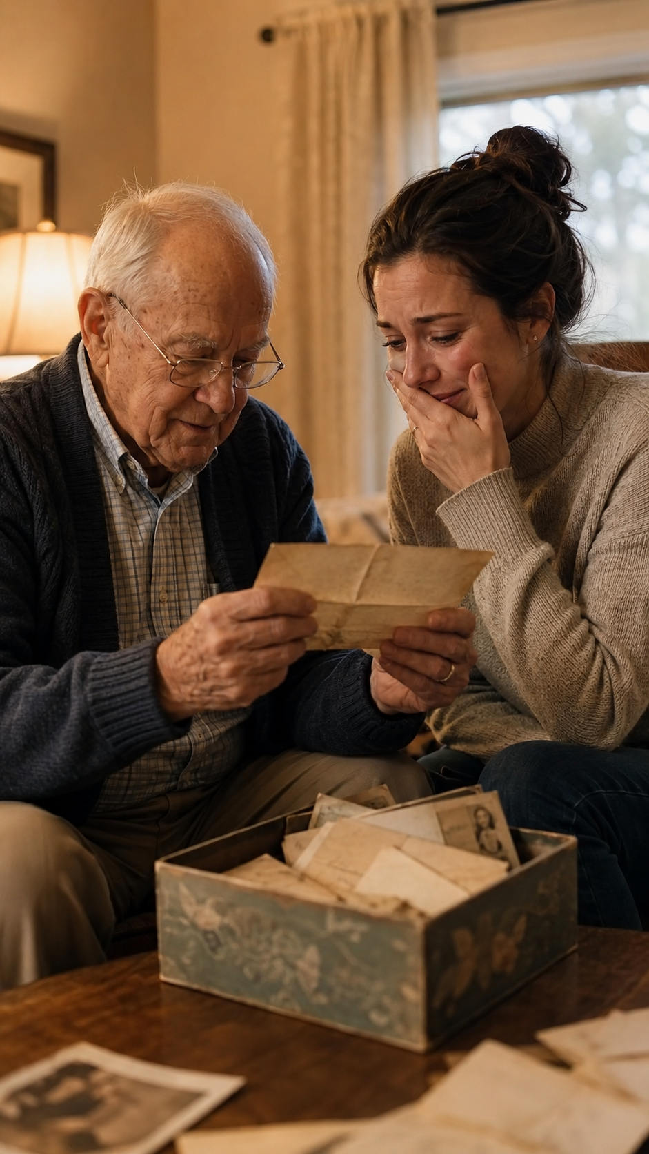 Son grand-père reçoit encore des lettres d'amour