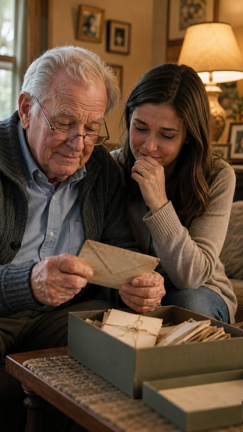 Son grand-père reçoit encore des lettres d'amour